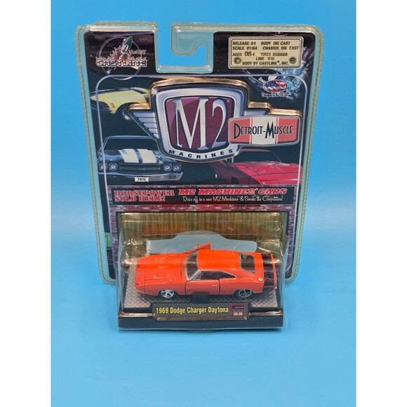 M2 Machines Detroit-Muscle 1969 Dodge Charger Daytona - Picture 1 of 3